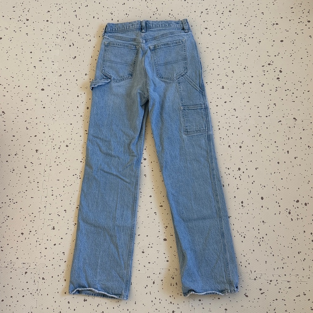 💘 (LONG) ABERCROMBIE & FITCH - 27/4L CARPENTER ‘90s RELAXED JEAN - Picture 3 of 6
